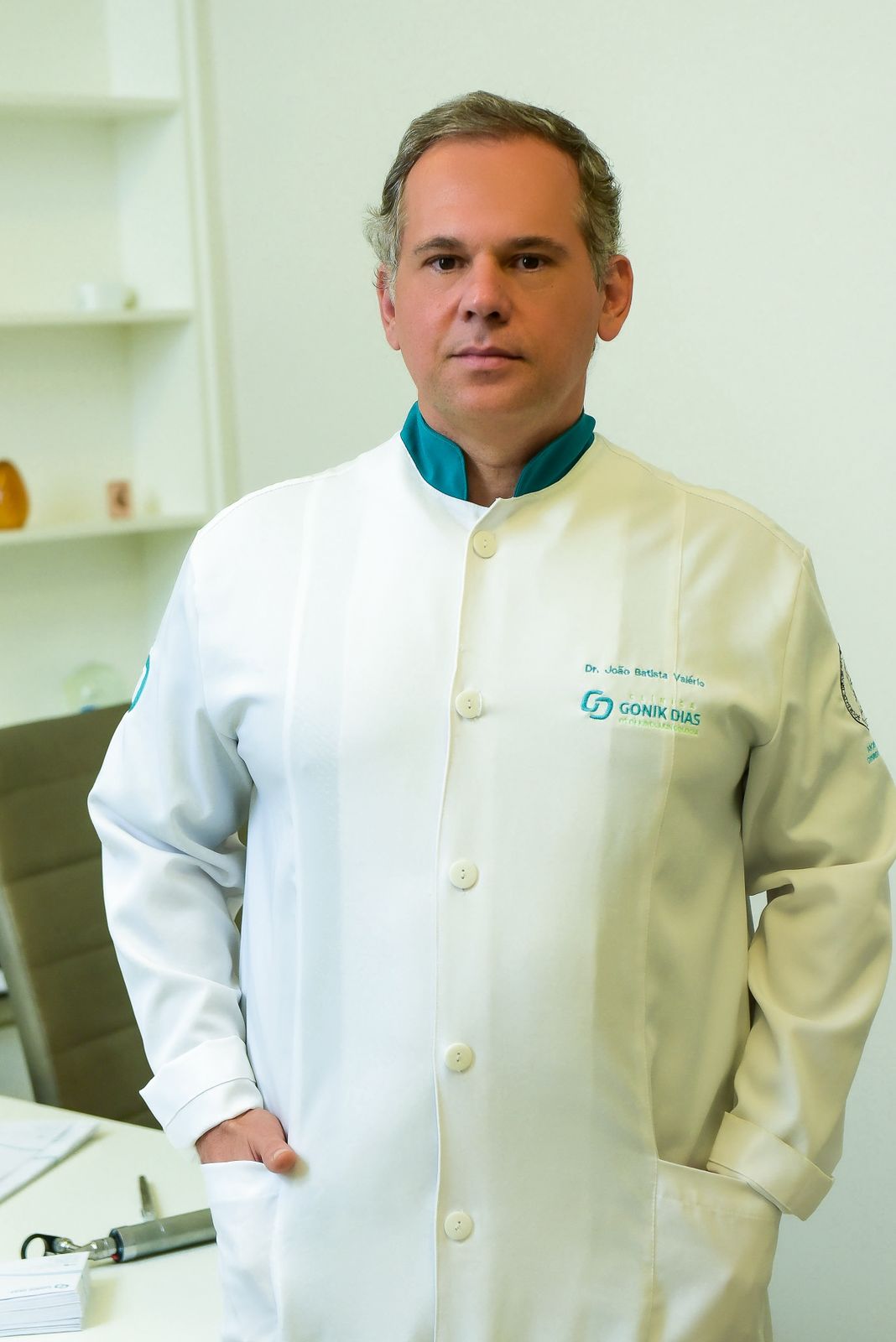 Dr. João Batista Valério, cirurgião de cabeça e pescoço da Clínica Gonik Dias